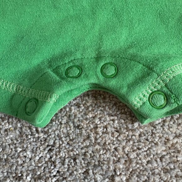Vintage Disney Baby Romper Green Shorts 0-3 months - Picture 4 of 9